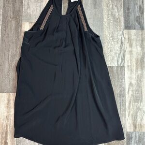 Lush Medium Blouse, Tank, Black